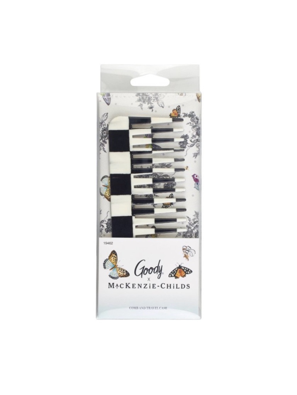 Goody x MacKenzie Childs Comb Case - Courtly Check NEW